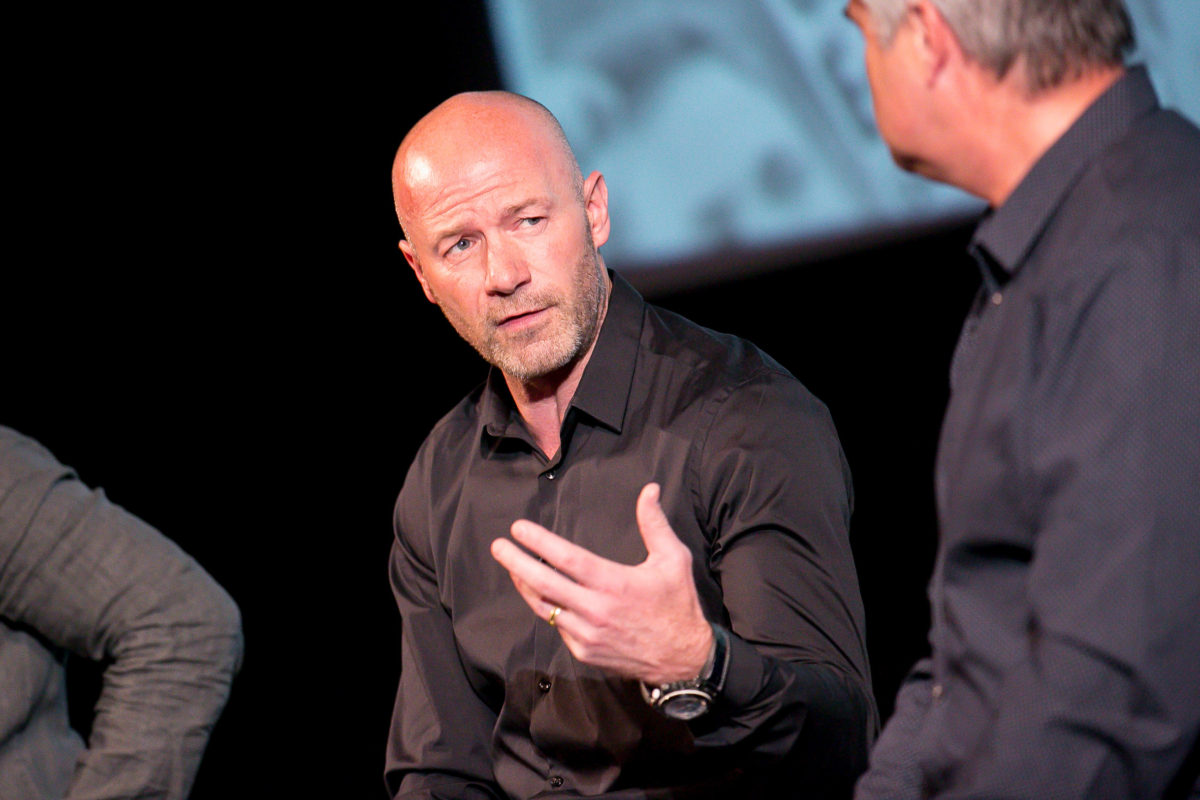 World Cup Roadshow. Q&A with Ian Wright and Alan Shearer